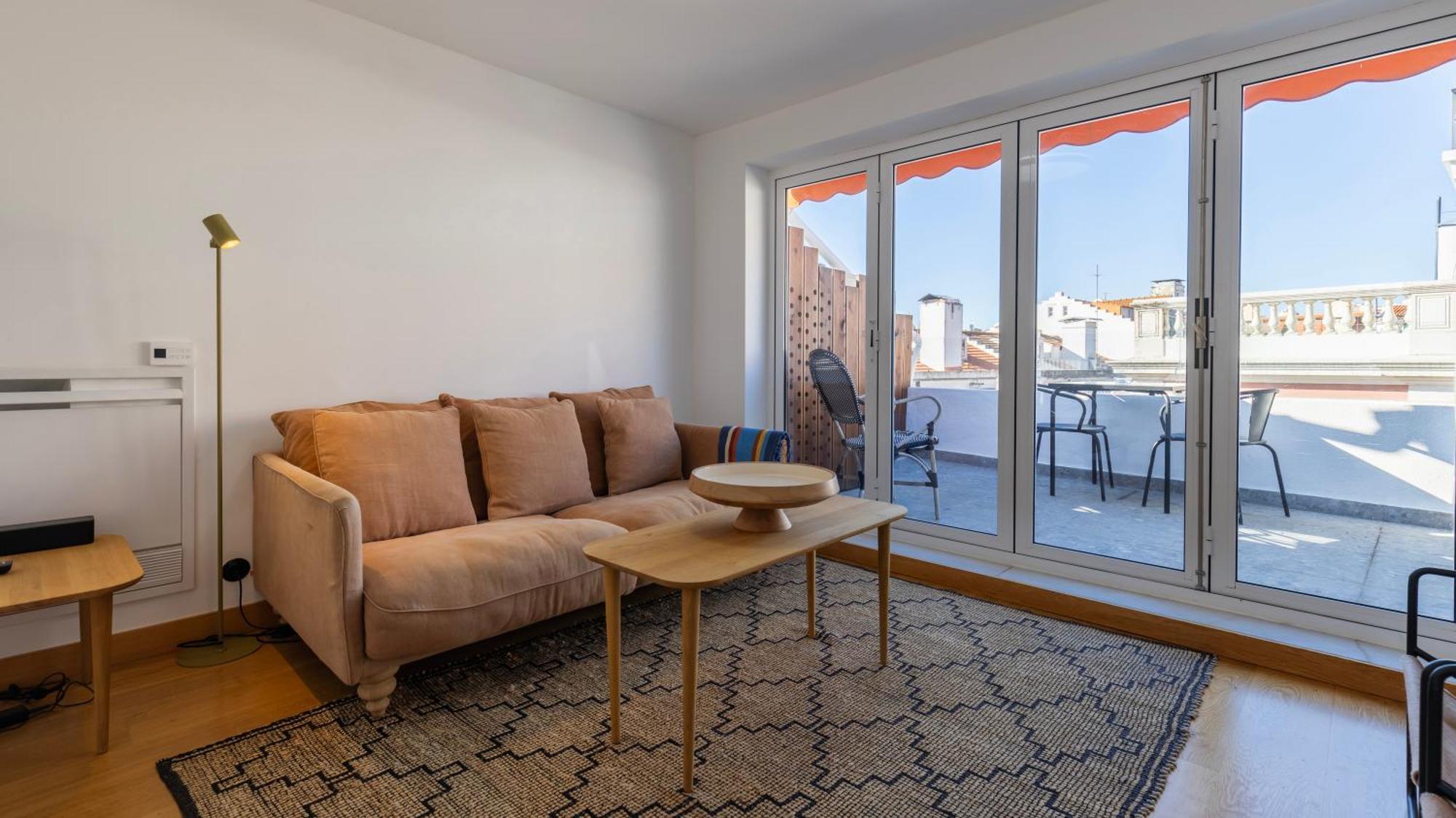 1bdr With Terrace And View By Lovelystay Apartment *